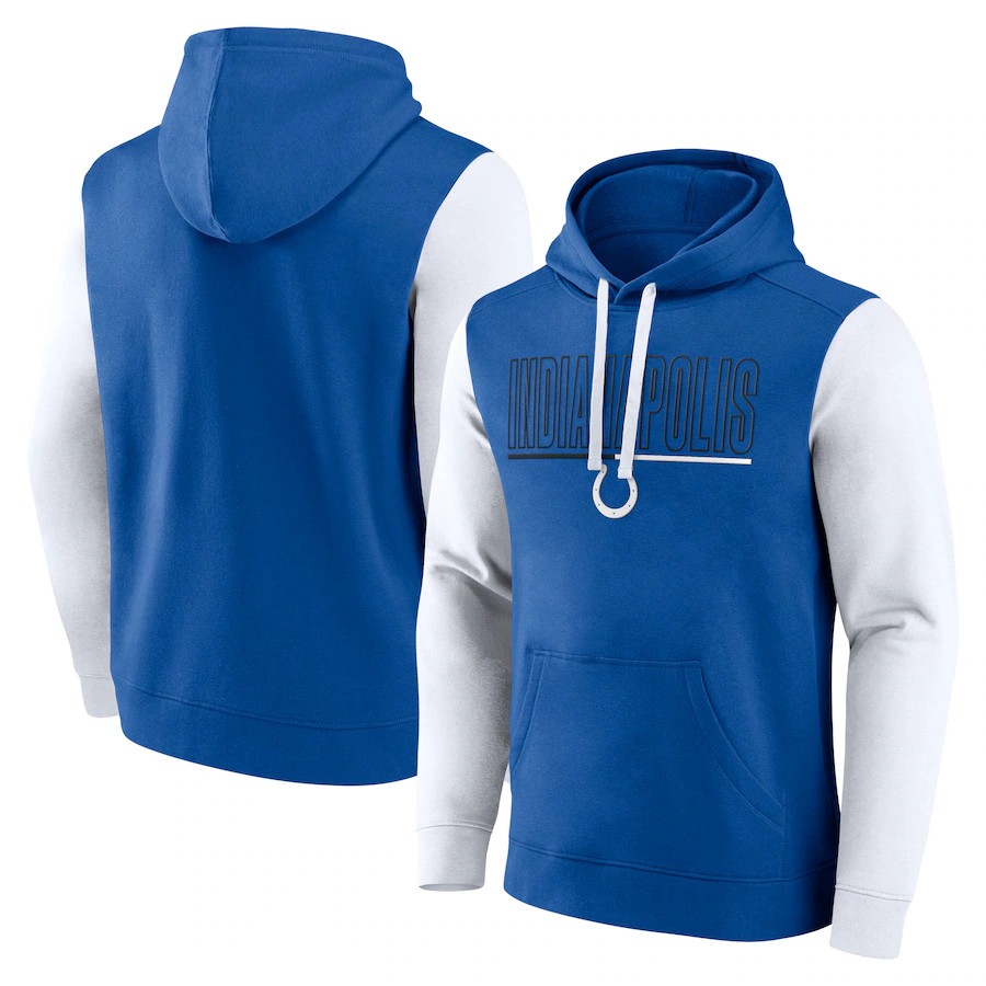 Men Indianapolis Colts blue NFL 2024 hoodie